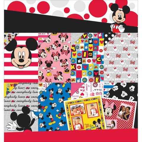 Disney Ek Success MICKEY MOUSE & FRIENDS 12X12 Paper Pad