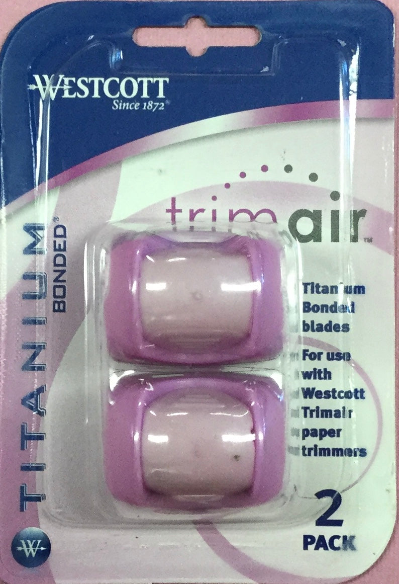 Westcott Trim Air Replacement Blade VIOLET 2 pc. Scrapbooksrus 