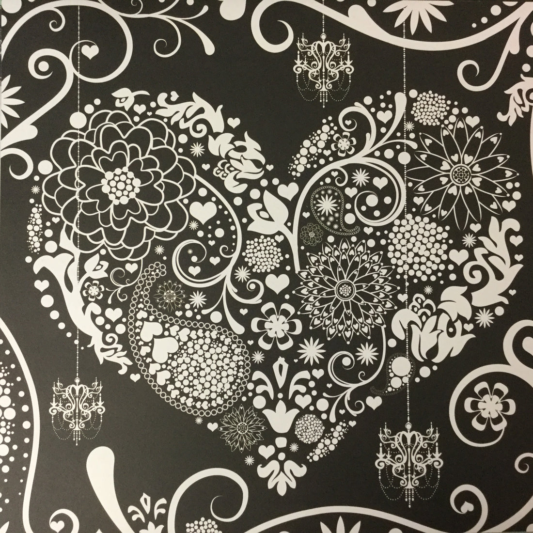 StoryTellers CHANDELIER 12x12 Scrapbook Paper Scrapbooksrus