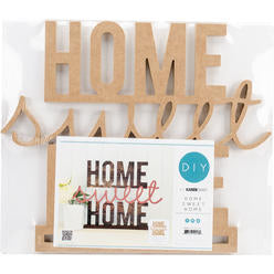 Kaisercraft HOME SWEET HOME 3D Wood Wall Art