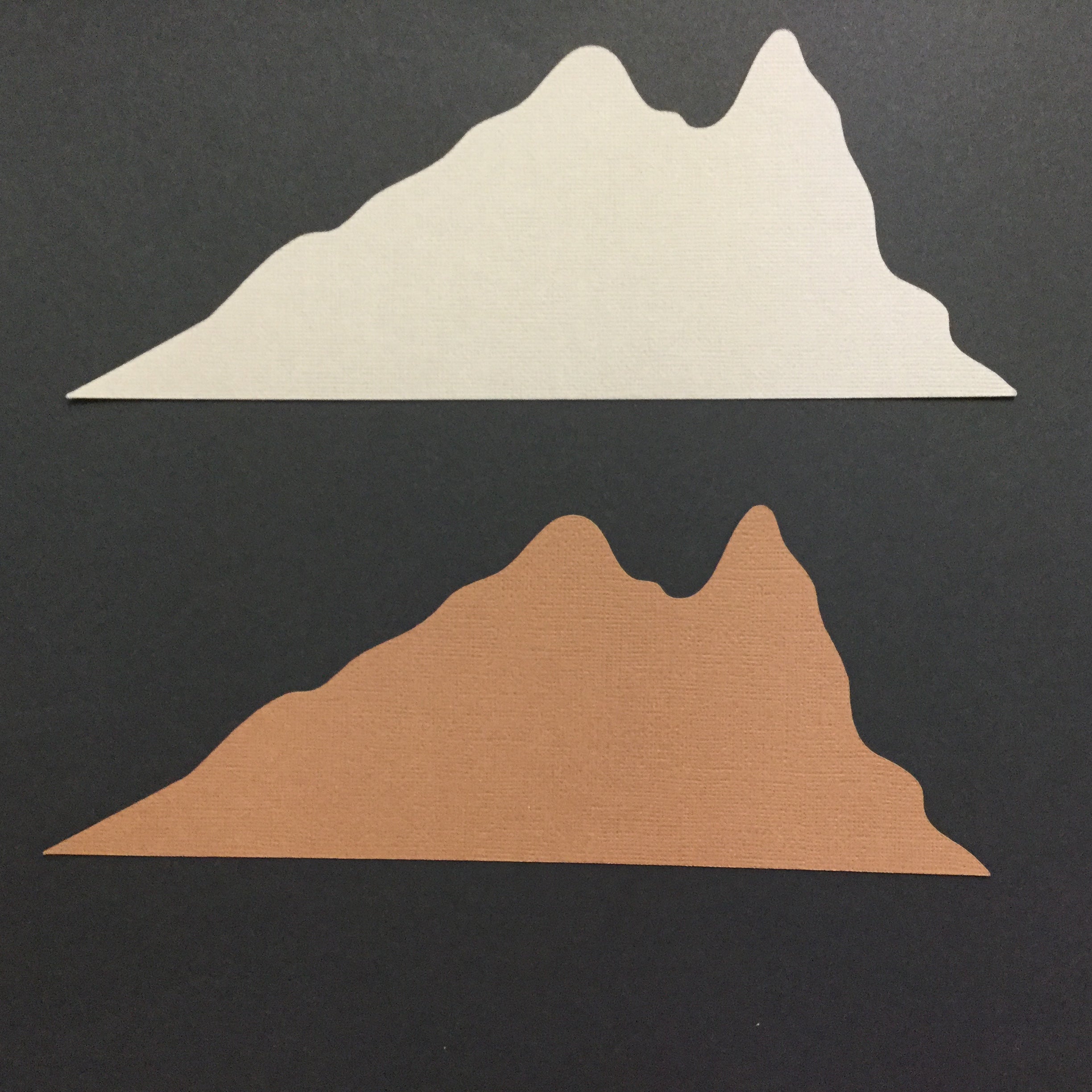 National Parks Landscape MOUNTAIN Die Cuts Scrapbooksrus 