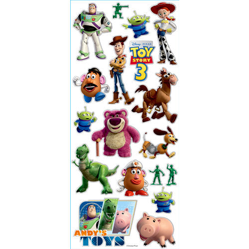 Disney Ek Success TOY STORY Stickers 18pc Scrapbooksrus 