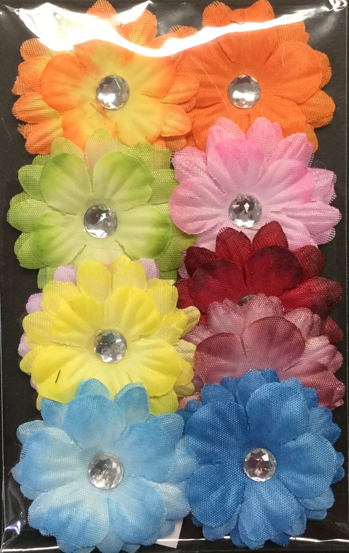 Four LAYERED FLOWERS Set of 10