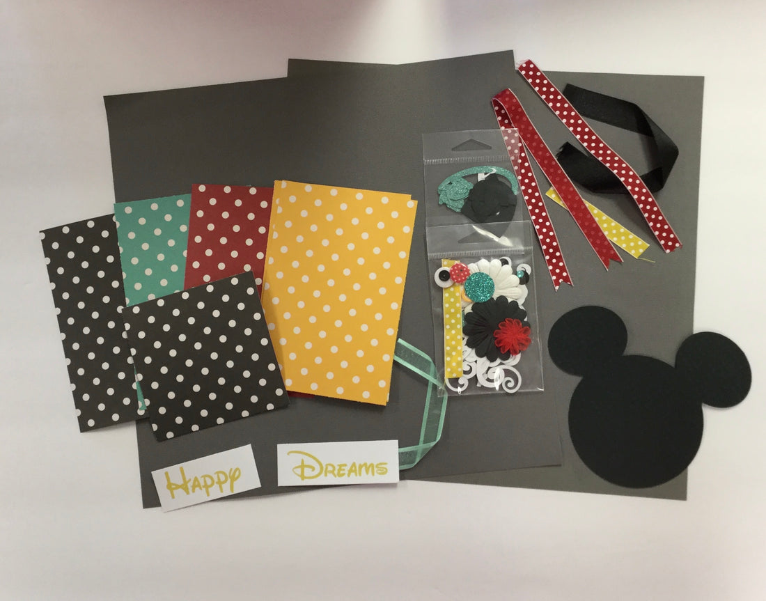 Page Kit (2) 12x12 Scrapbook DISNEY DAYS Scrapbooksrus