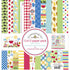 Doodlebug BAR B CUTE Paper Pack 12"X12" 13pc Scrapbooksrus 