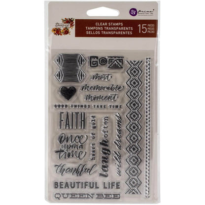 Prima DIAMOND Clear Stamps 4&quot;X6&quot; Scrapbooksrus 