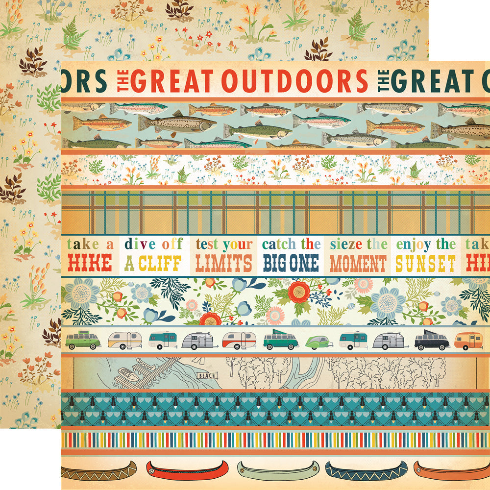 Carta Bella The Great Outdoors Collection Kit 12&quot;X12&quot; Scrapbooksrus 