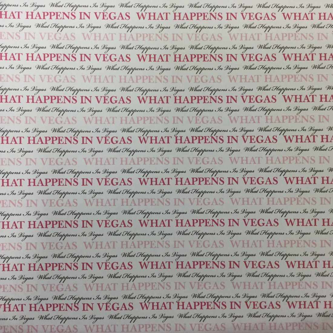 What Happens In Vegas PINK 12X12 Scrapbook Paper Scrapbook Customs Scrapbooksrus