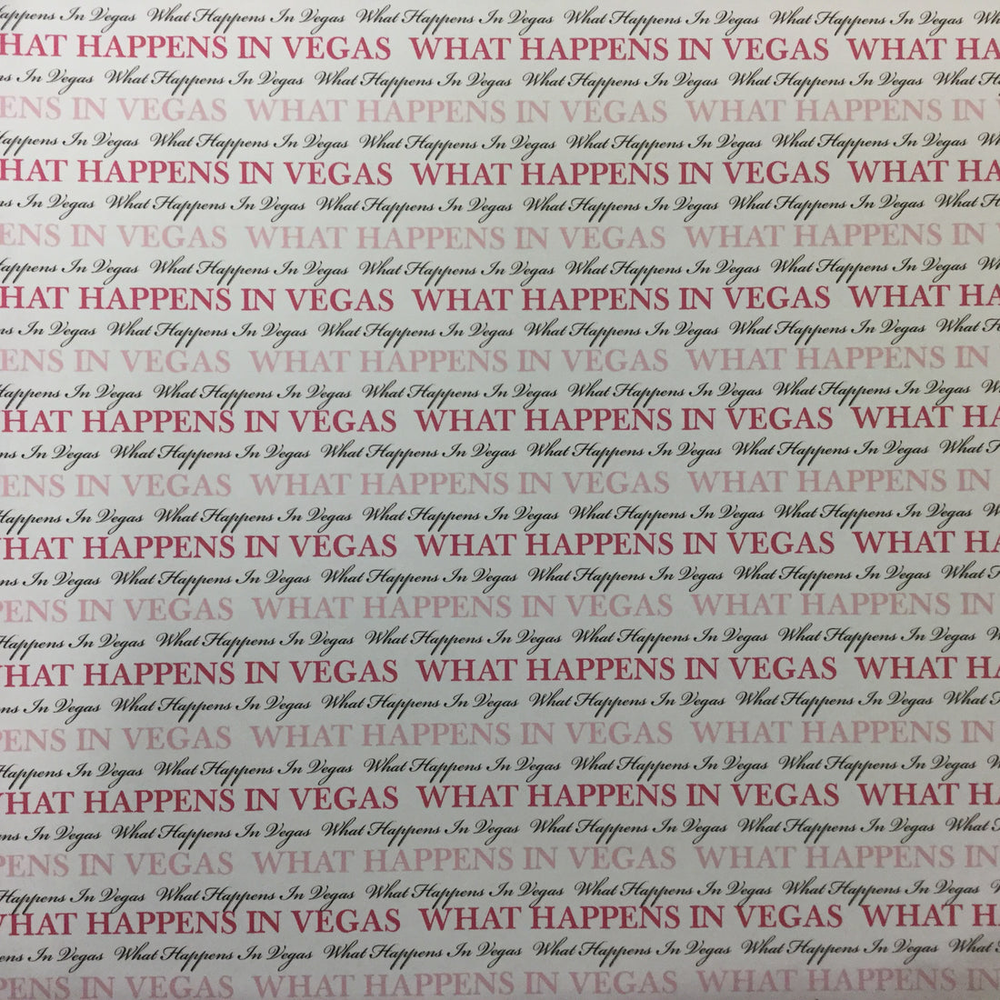 What Happens In Vegas PINK 12X12 Scrapbook Paper Scrapbook Customs Scrapbooksrus 
