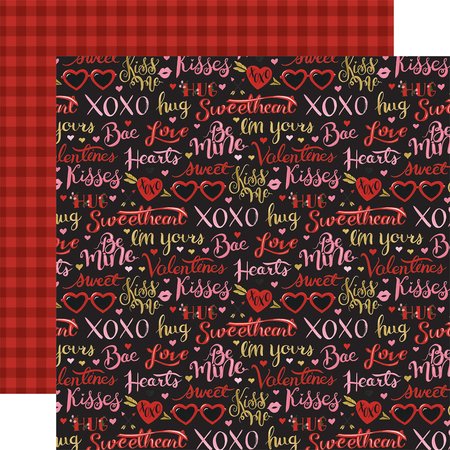 Echo Park Be My Valentine BE MINE 12"x12" Paper Scrapbooksrus