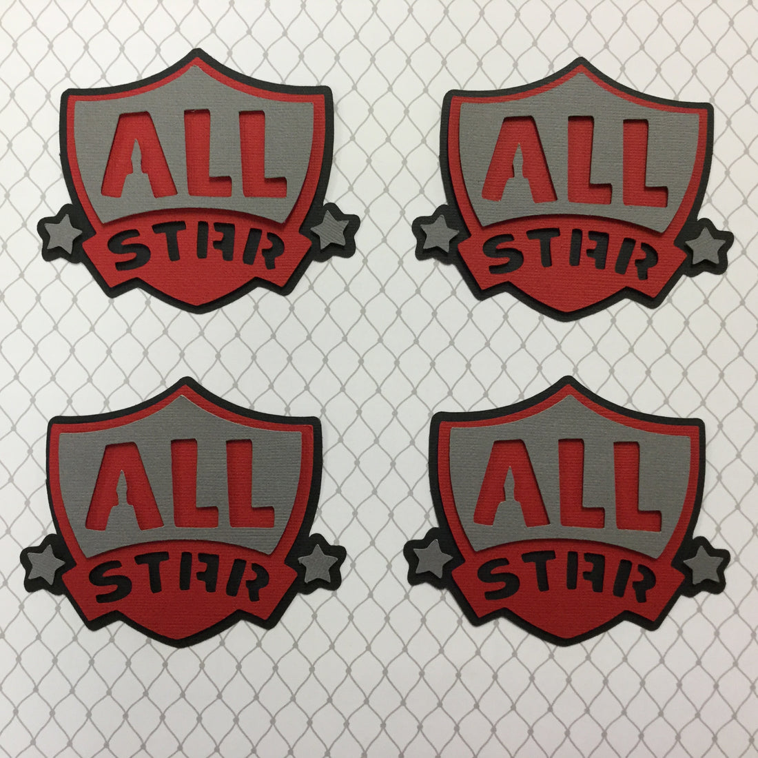 ALL STAR Diecut Sports Scrapbook Die Cuts Scrapbooksrus 