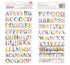 American Crafts Thickers JOURNEY Printed Chipboard Letter Stickers Scrapbooksrus 