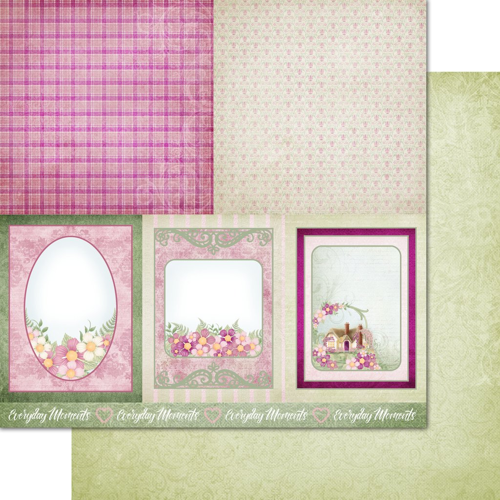 Heartfelt Creations WILD ROSE COLLECTION 12&quot;X12&quot; Paper Pad Scrapbooksrus 