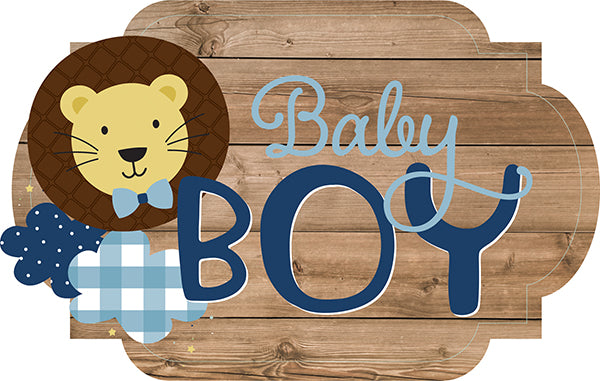 Echo Park 6&quot;x12&quot; BABY BOY Chipboard  Phrases 28pc Scrapbooksrus 