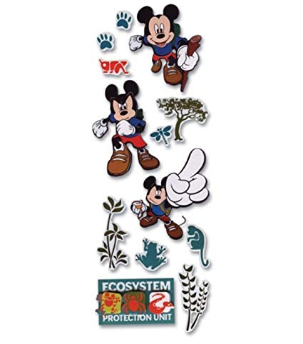 Disney Ek Success MICKEY EXPLORER Stickers 13pc Scrapbooksrus 