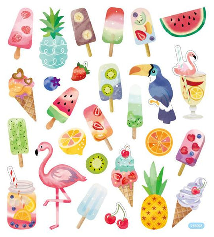 Sticker King SWEET TROPICAL Stickers 27pc