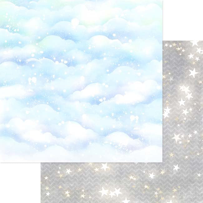 Asuka Studio SPARKLY SKY COLLECTION  12” x 12” PAPER PAD 12 Sheets Scrapbooksrus 