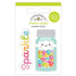 Doodlebug Shaker-Pops SEQUIN JAR 3D Stickers Scrapbooksrus 