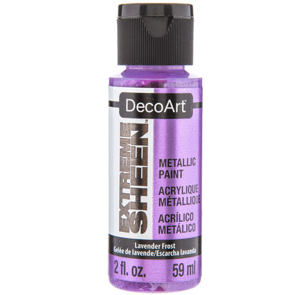 DecoArt Extreme Sheen LAVENDER FROST Metallic Acrylic Paint 2oz Scrapbooksrus 