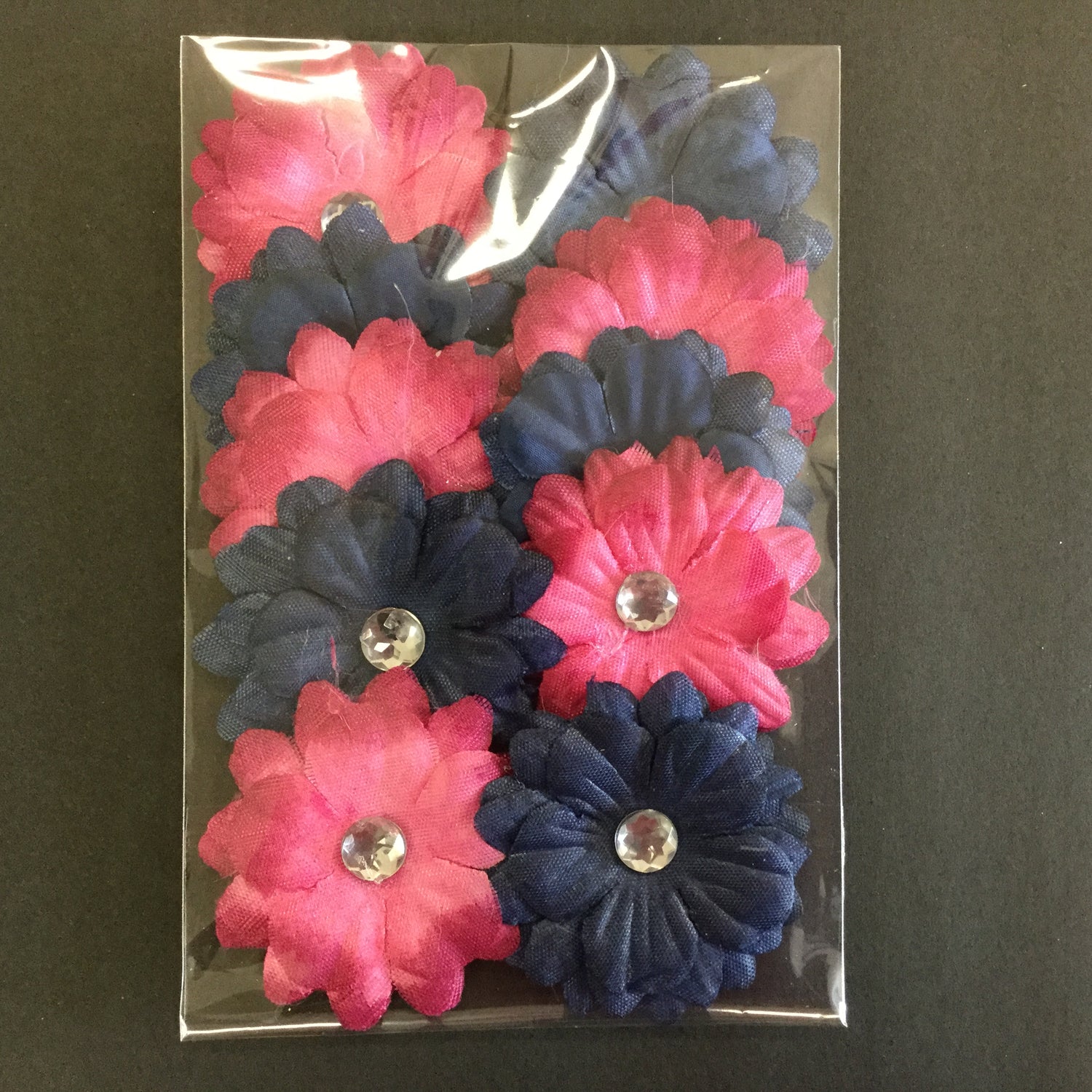 Four LAYERED FLOWERS Set of 10