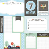 BABY’S FIRST YEAR DS Journal 12X12 Boy Paper Kit