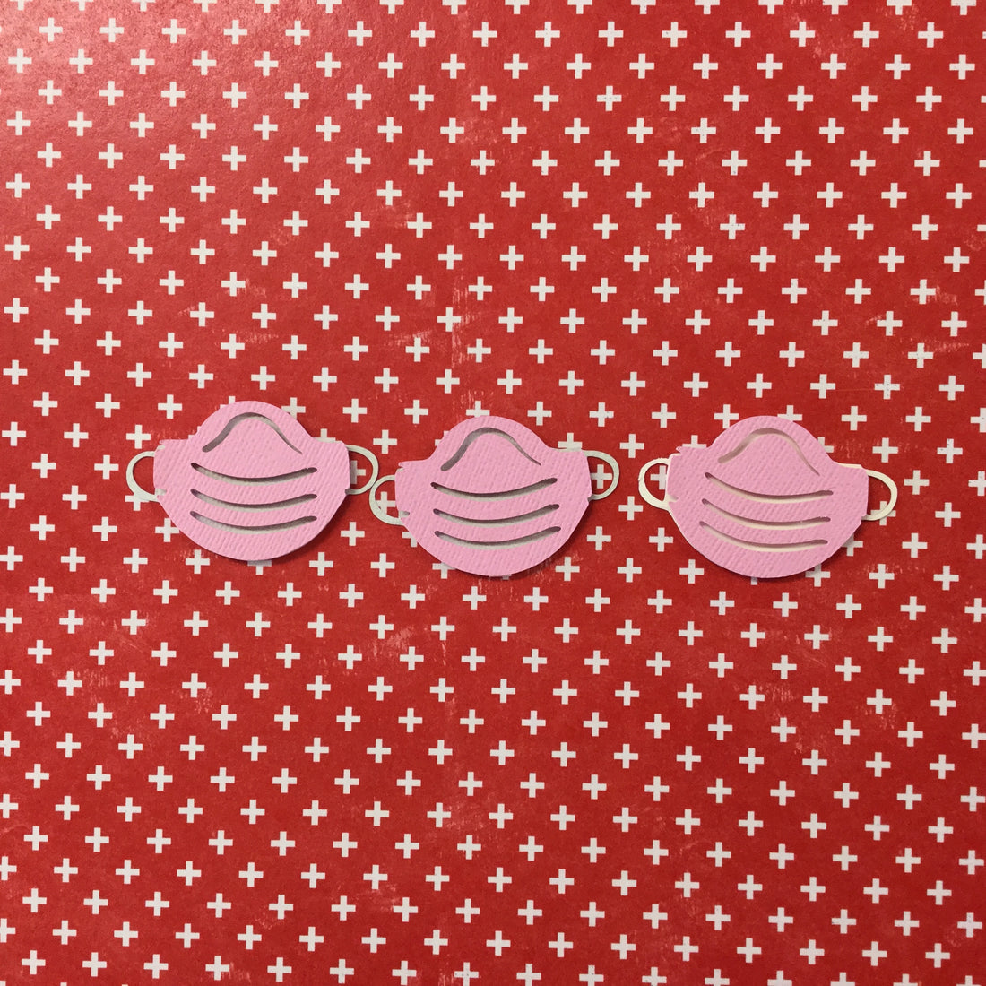 Corona FACE MASK Covid-19 Quarantine Scrapbook DieCuts Scrapbooksrus