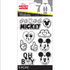 EK Success Disney MICKEY MOUSE Clear Acrylic Stamps Scrapbooksrus 