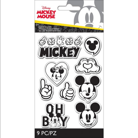 EK Success Disney MICKEY MOUSE Clear Acrylic Stamps Scrapbooksrus 