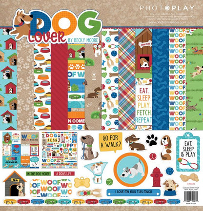 Photoplay DOG LOVER 12X12 Paper Collection Pack Scrapbooksrus 