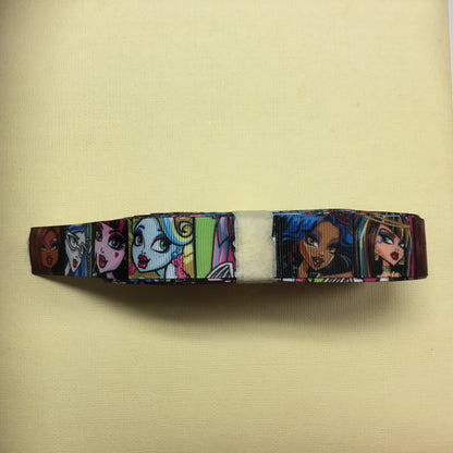 MONSTER HIGH Characters Ribbon 7/8” Scrapbooksrus 