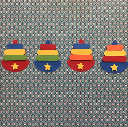 BABY TOY Custom Scrapbook Die Cut Embellishment Scrapbooksrus 