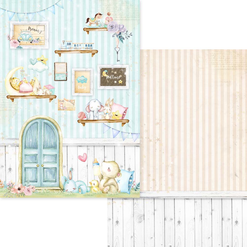 Asuka Studio DREAMLAND COLLECTION  8.27”x 11.69” A4 PAPER PAD 12 Sheets Scrapbooksrus 