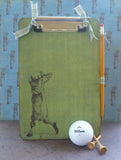 Moxxie Hole In One TEE OFF 12"X12" Golf Sports Scrapbook Paper Scrapbooksrus 