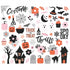 Simple Stories Happy Haunting BITS & PIECES Die-Cuts 64pc Scrapbooksrus 