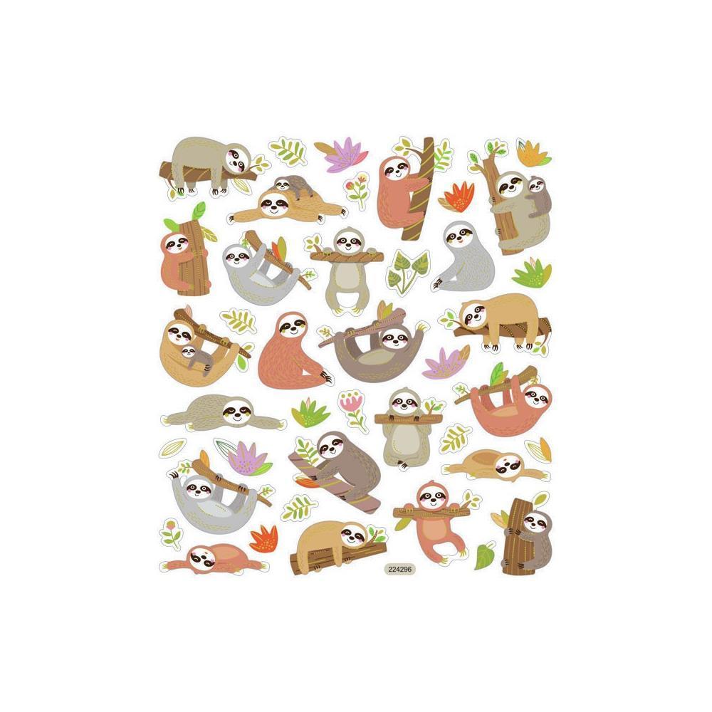 Sticker King SLOTH Stickers 45pc. Scrapbooksrus 