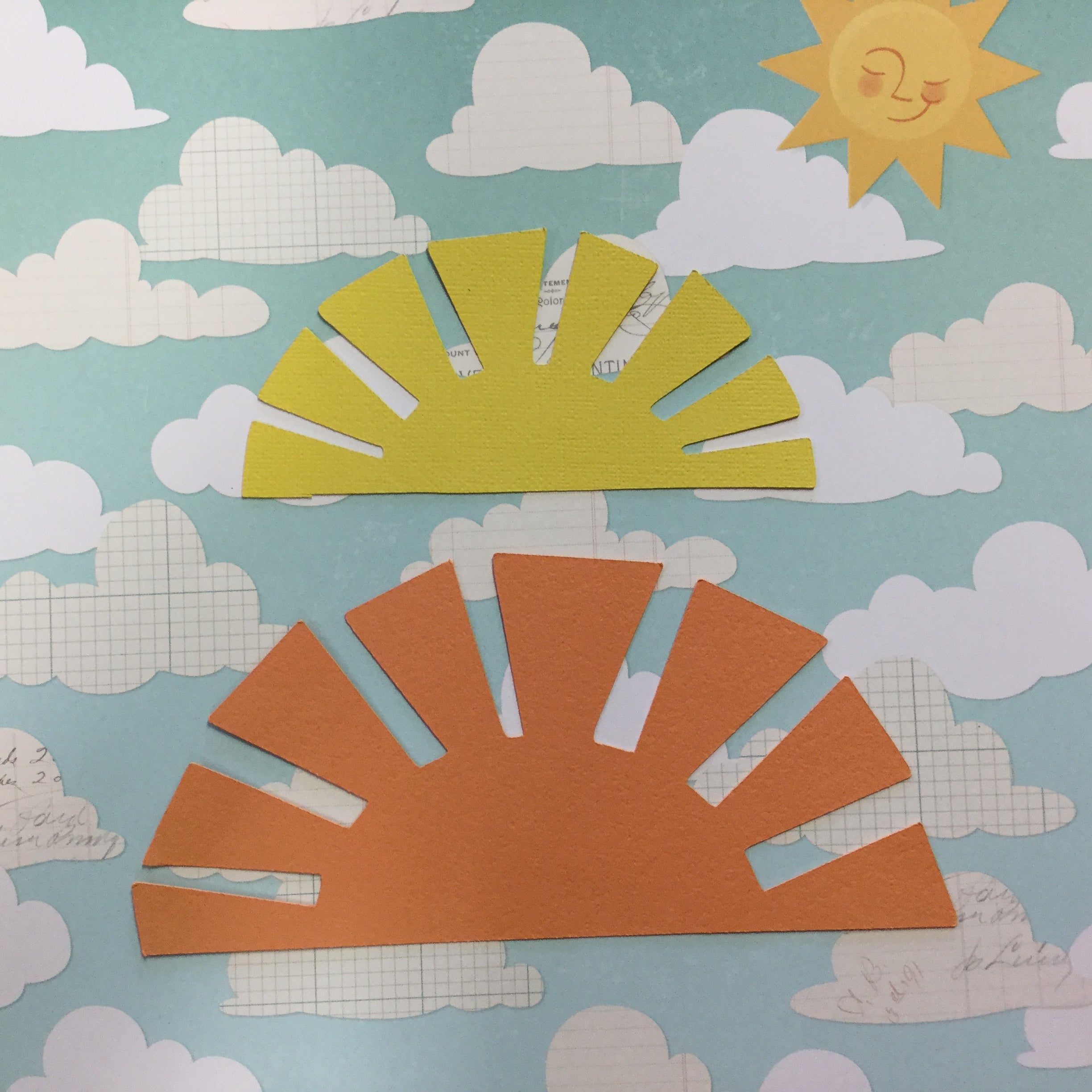 SUN Scrapbook Die Cut Embellishment Scrapbooksrus 