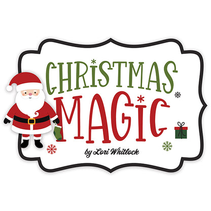 Echo Park 6&quot;x12&quot; CHRISTMAS MAGIC Chipboard Phrases 30pc Scrapbooksrus 