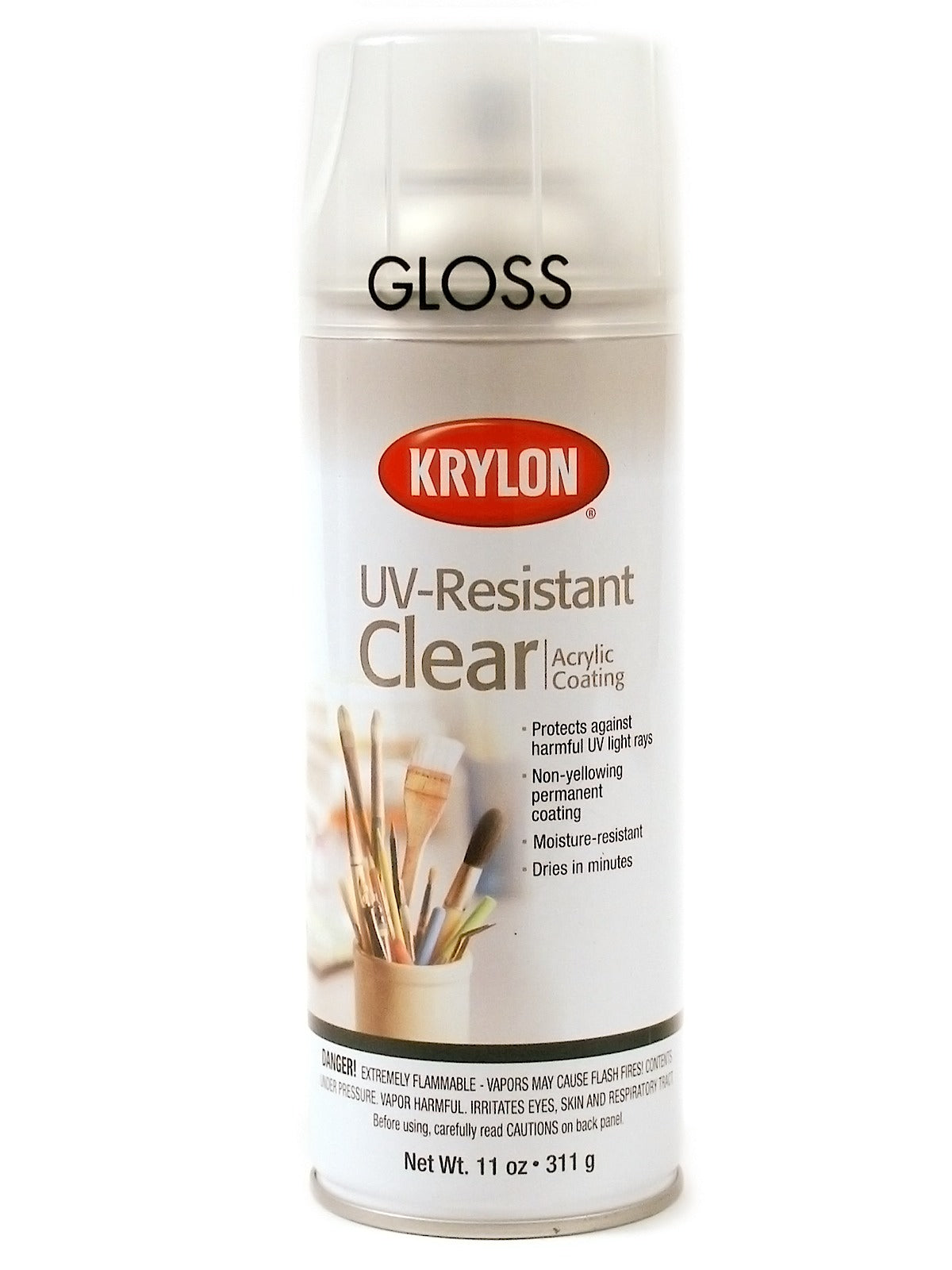 Krylon UV RESISTANT CLEAR Gloss Acrylic Coating 11 oz