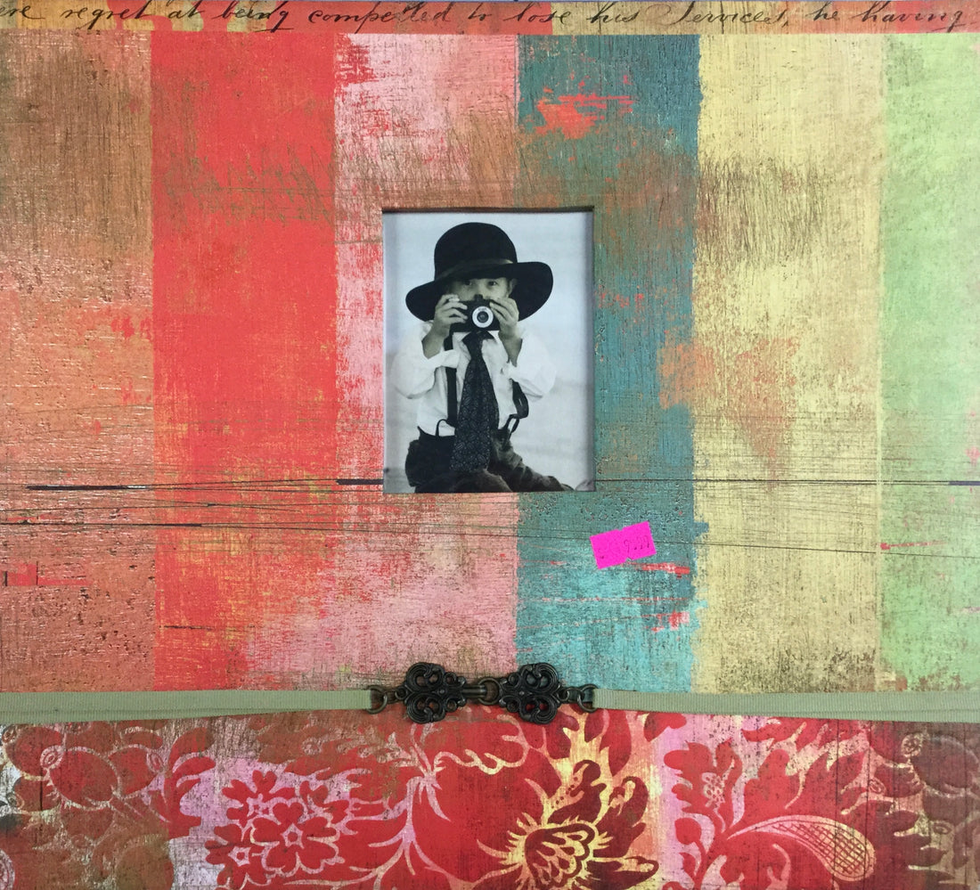 K&amp;Company SUBLIME WOOD FRAME 12&quot;X12&quot; Album Scrapbooksrus 