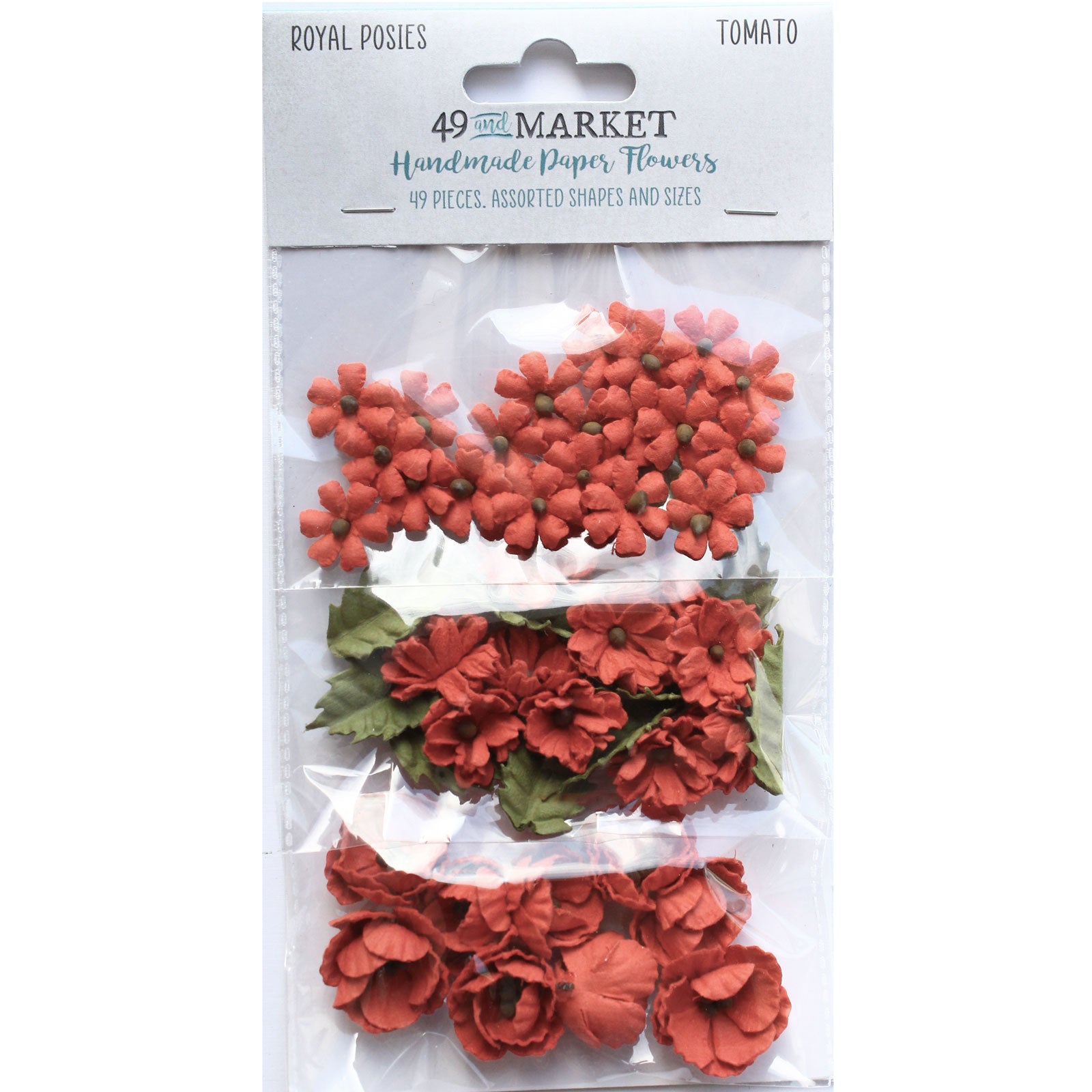 49 and Market Royal Posies Handmade Flower Scrapbooksrus 