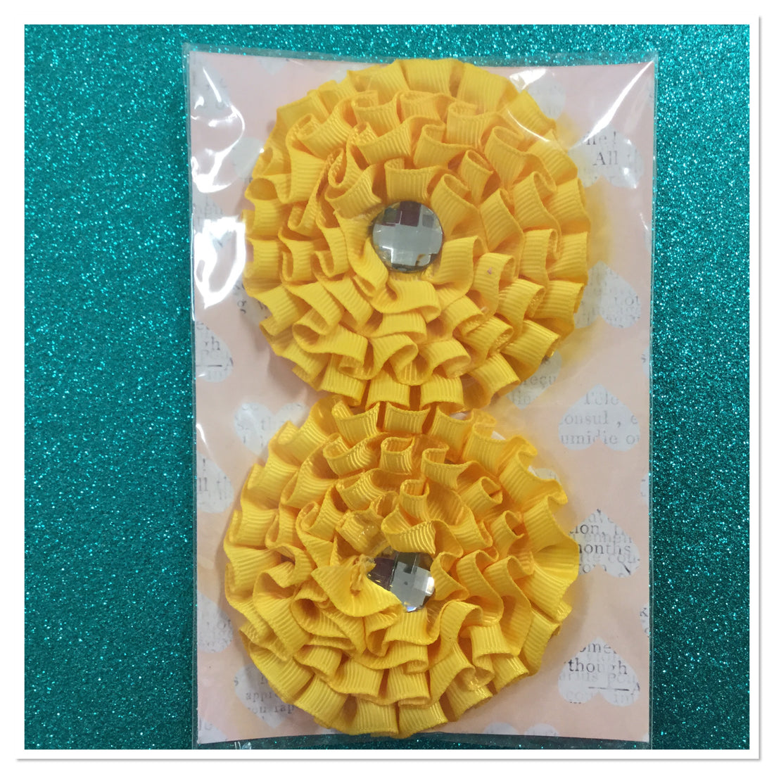 3” Handmade Pleated Flowers Scrapbooksrus