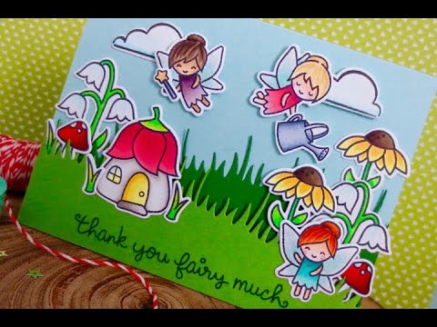 Lawn Fawn Fairy Friends Stamp @Scrapbooksrus Las Vegas