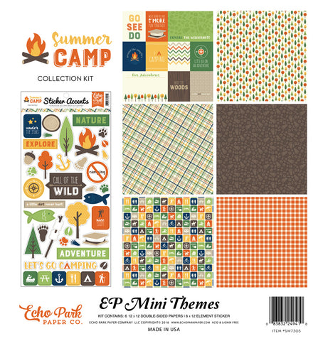 Echo Park Summer Camp Scrapbook Kit