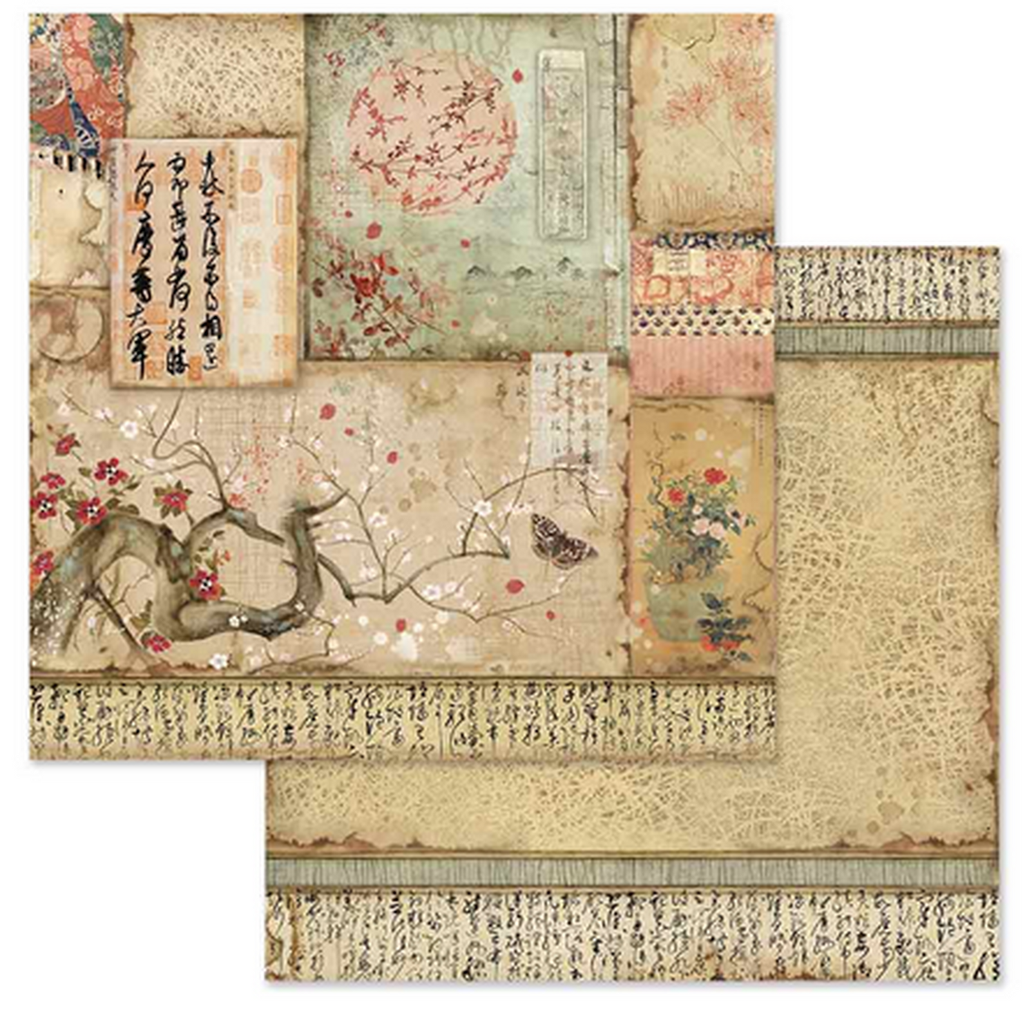 Stamperia ORIENTAL GARDEN 12&quot;X12&quot; Paper Pad Scrapbooksrus 