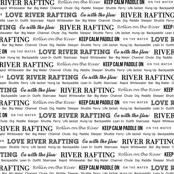 RIVER RAFTING PRIDE 2 12x12 Scrapbook Paper Scrapbooksrus 