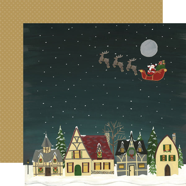 Echo Park  12&quot;x12&quot; TWAS THE NIGHT BEFORE CHRISTMAS  13pc COLLECTION KIT Scrapbooksrus 