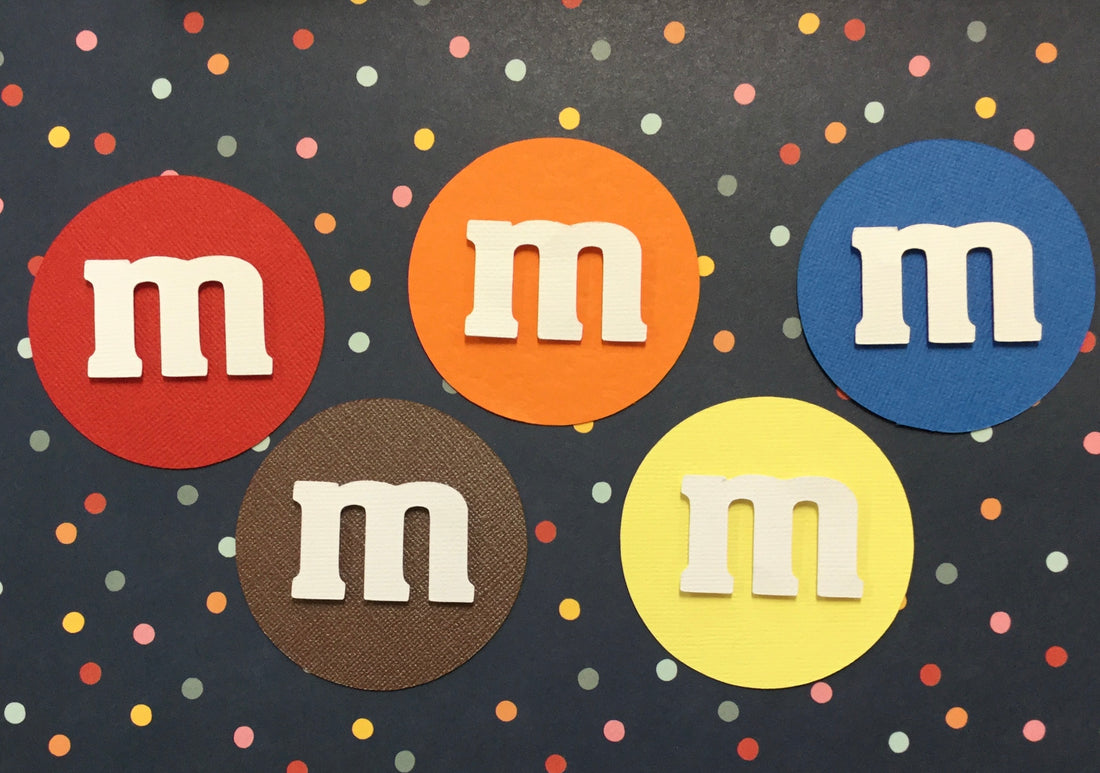 Las Vegas M&amp;M’s World CHOCOLATE Custom DieCut Scrapbooksrus 