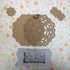 Sin City Stamps Doily Chip Board Album  5.5" X 5.5 &