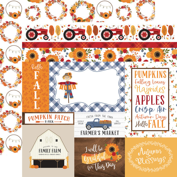 Echo Park 12&quot;x12&quot; FALL 13pc COLLECTION KIT Scrapbooksrus Scrapbooksrus 