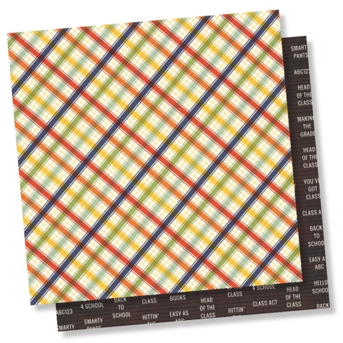 Simple Stories School Rocks! TEACHER’S PET 12x12 Scrapbook Paper Scrapbooksrus